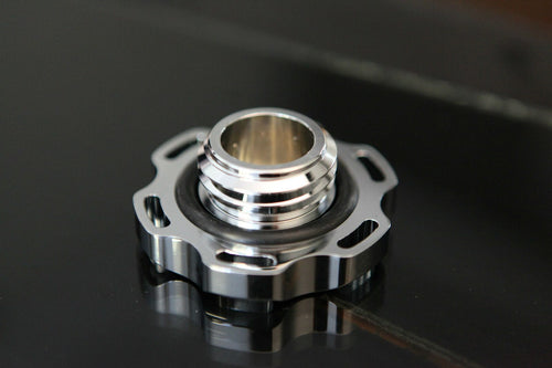 Installed View - Ford Falcon AU Series: Billet Engine Oil Cap (6-Cylinder Models)