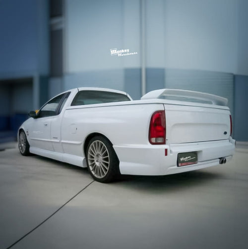 Installed View - Ford Falcon AU Ute: Tickford XR50 Style Rear Bumper
