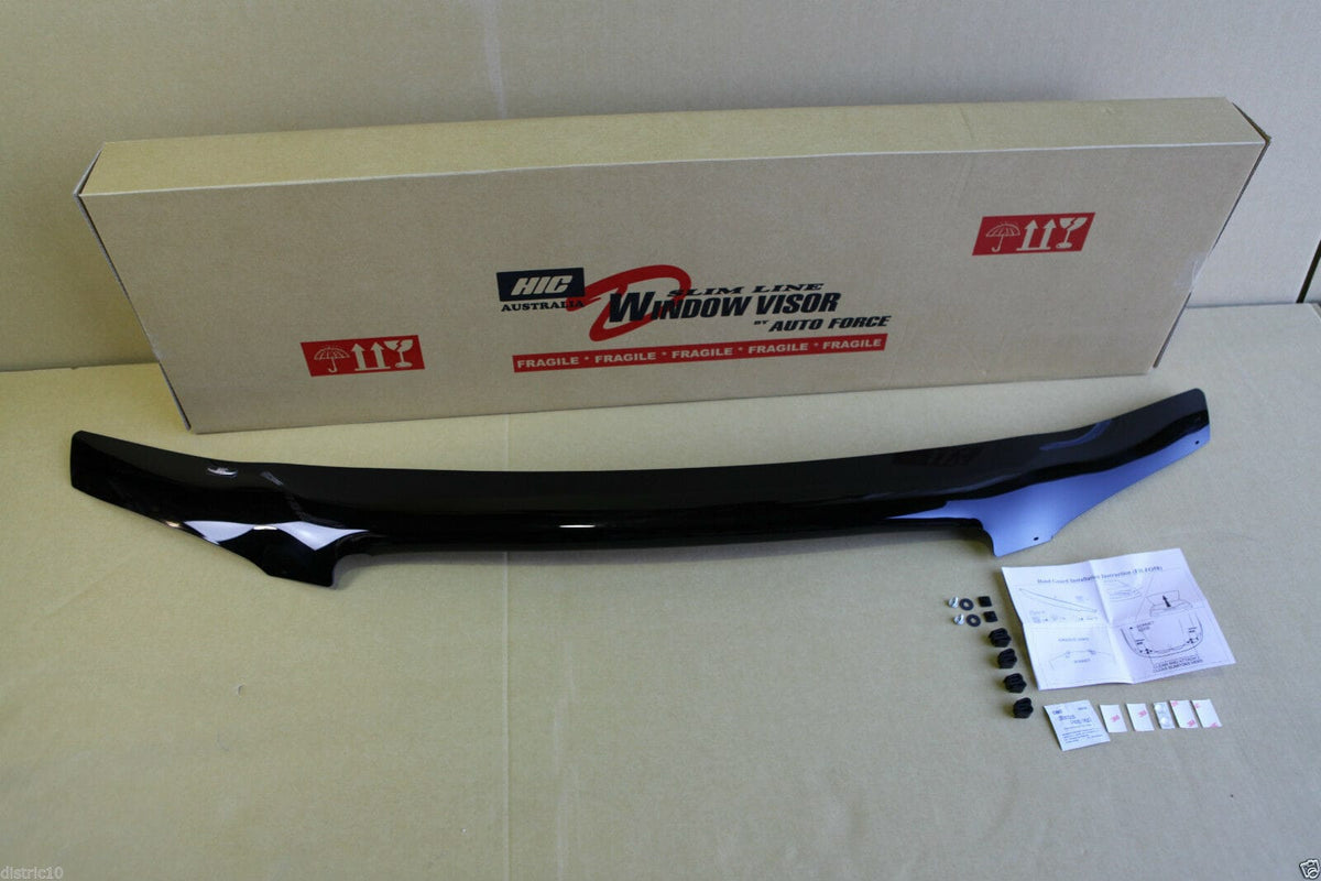 Installed View - Ford Falcon BA BF (2002-2008): Bonnet Protector Guard