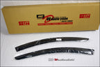 Installed View - Ford Falcon BA BF AU Ute (1999-2002): Premium Window Visors