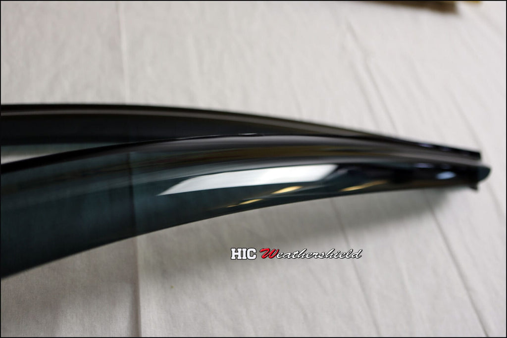 Installed View - Ford Falcon BA BF AU Ute (1999-2002): Premium Window Visors