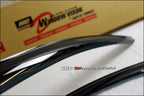 Installed View - Ford Falcon BA BF AU Ute (1999-2002): Premium Window Visors