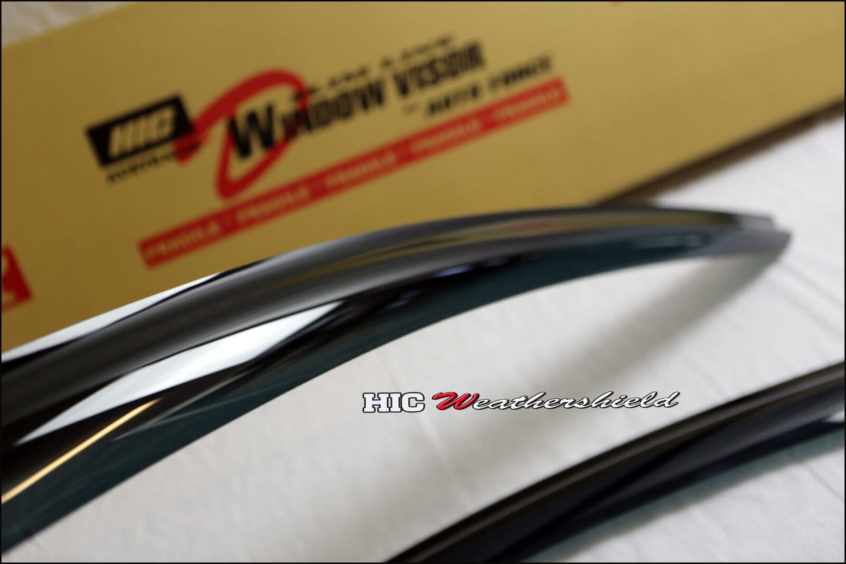 Installed View - Ford Falcon BA BF AU Ute (1999-2002): Premium Window Visors