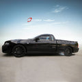 Installed View - Ford Falcon BA BF AU Ute (1999-2002): Premium Window Visors