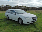 Installed View - Ford Falcon BA BF AU Wagon (2002-2010): Premium Window Visors