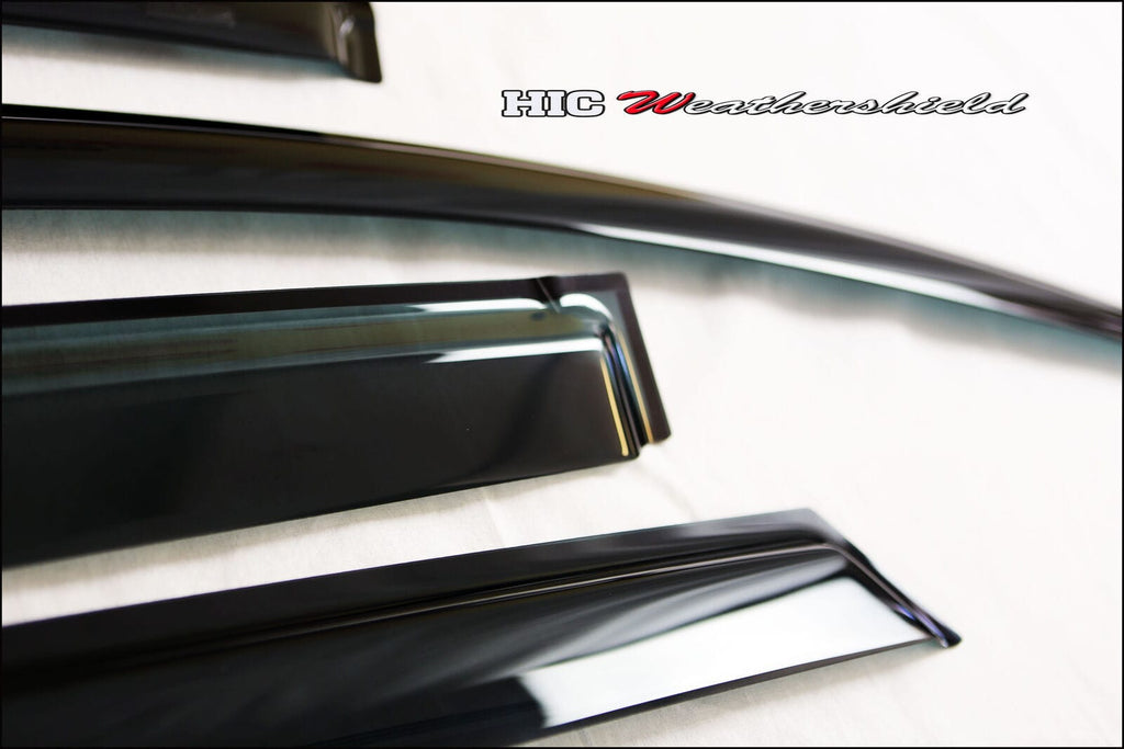 Installed View - Ford Falcon BA BF AU Wagon (2002-2010): Premium Window Visors