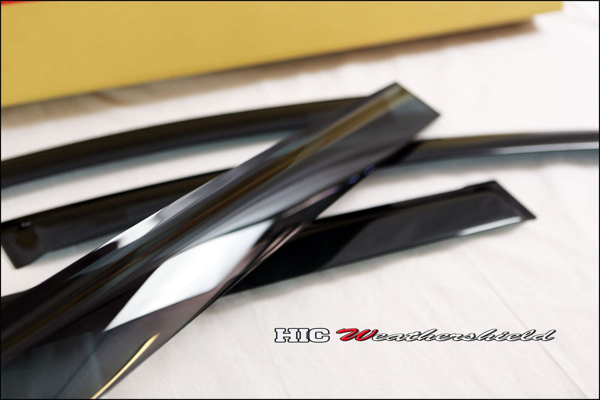 Installed View - Ford Falcon BA BF AU Wagon (2002-2010): Premium Window Visors