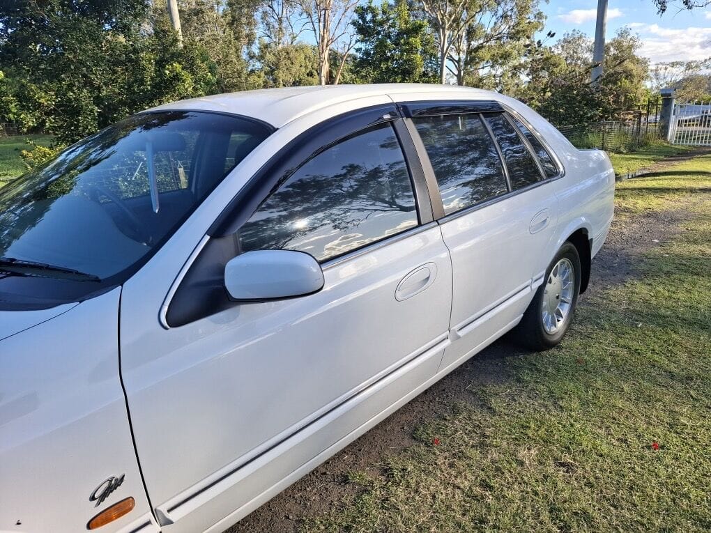 Installed View - Ford Falcon BA BF AU Wagon (2002-2010): Premium Window Visors