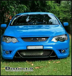 Installed View - Ford Falcon BA BF FPV: Premium Headlight Eyelids