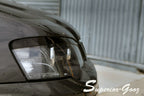 Installed View - Ford Falcon BA BF FPV: Premium Headlight Eyelids