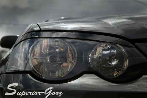 Installed View - Ford Falcon BA BF FPV: Premium Headlight Eyelids