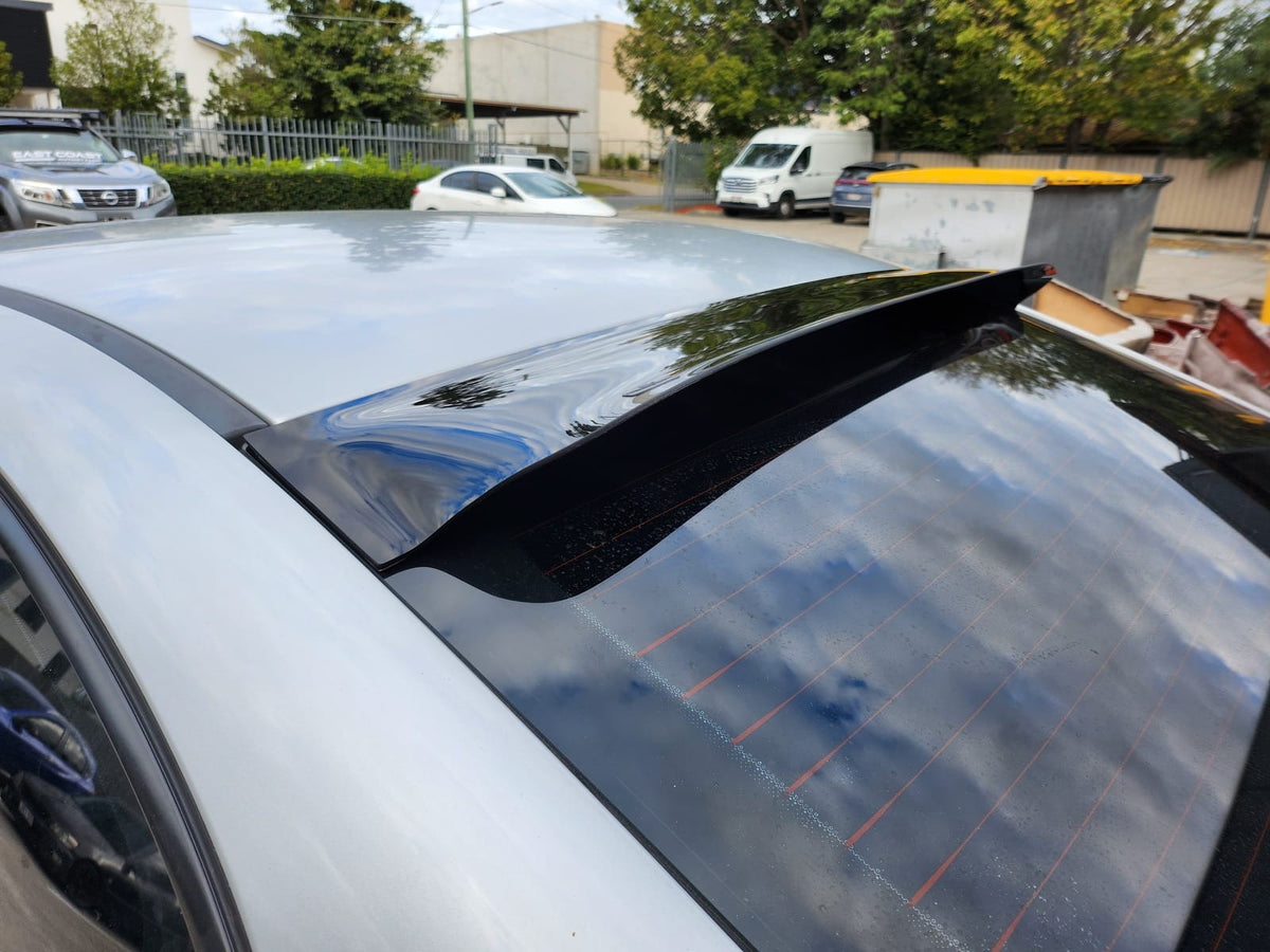 Installed View - Ford Falcon BA BF Sedan (2002-2008): Premium Roof Spoiler