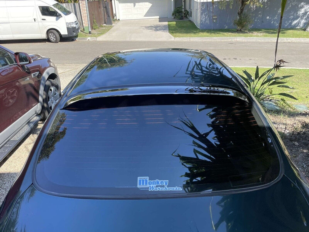 Installed View - Ford Falcon BA BF Sedan (2002-2008): Premium Roof Spoiler