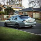 Installed View - Ford Falcon BA BF Sedan (2002-2008): Premium Roof Spoiler