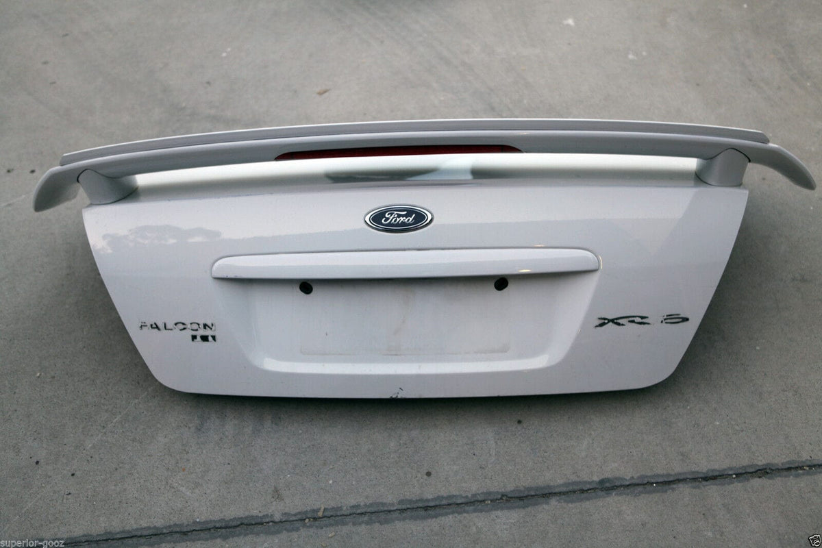 Installed View - Ford Falcon BA BF Sedan: Bobtail Rear Boot Spoiler Lip (XT / XR6 / XR8 / Fairmont / Fairlane)