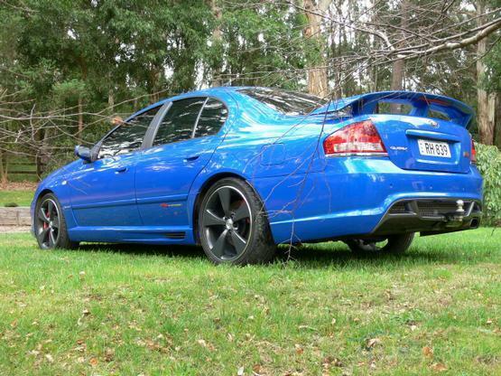 Installed View - Ford Falcon BA-BF Sedan: FG Style Full Body Kit