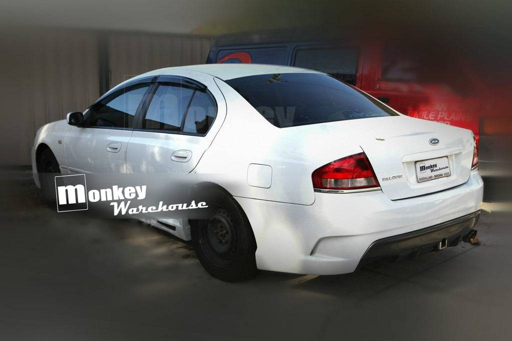 Installed View - Ford Falcon BA-BF Sedan: FPV FG F6 Style Rear Bumper
