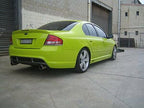Installed View - Ford Falcon BA BF Sedan: FPV GT Style Side Skirts