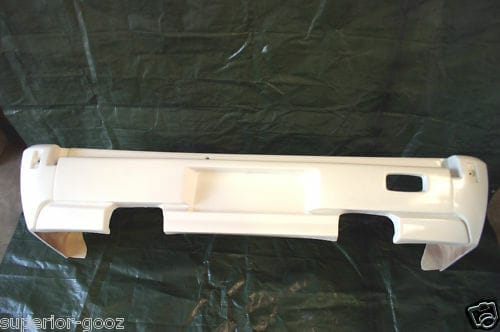 Installed View - Ford Falcon BA-BF Ute: FPV Tornado Style Rear Bumper (Twin)