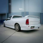 Installed View - Ford Falcon BA BF Ute Single Diffuser: FPV Pursuit Style Body Kit