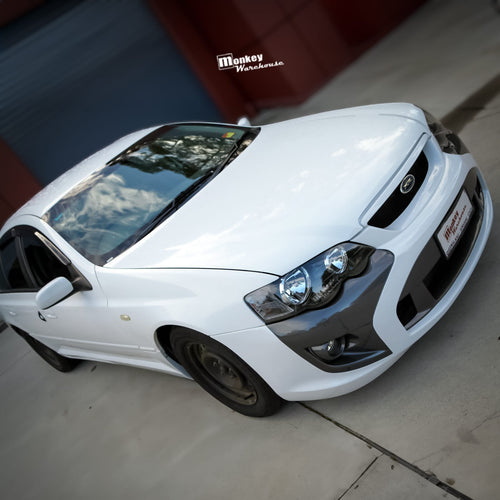 Installed View - Ford Falcon BA-BF XR: FPV FG F6 Style Front Bumper