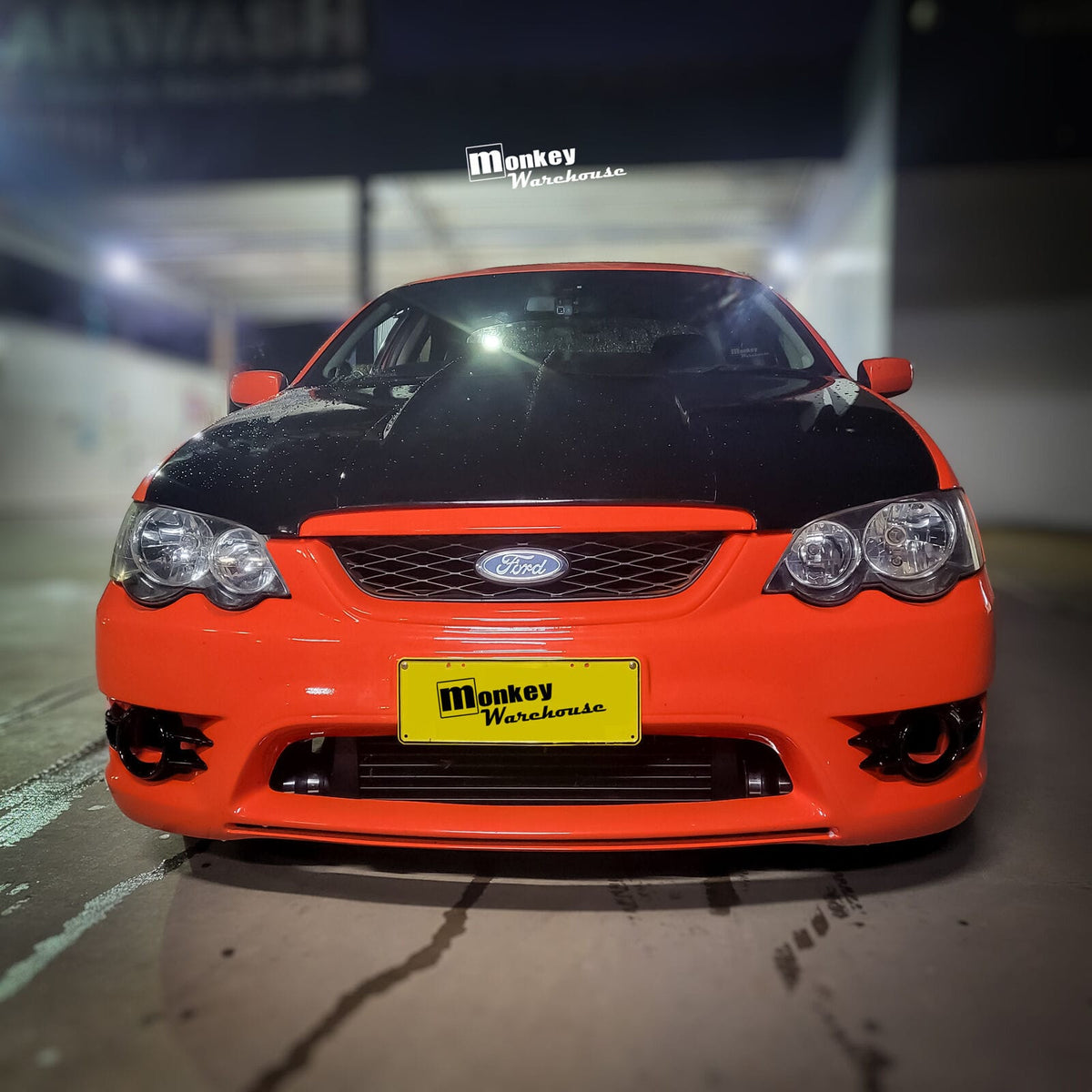 Installed View - Ford Falcon BA-BF XR: FPV GT Pursuit Front Bumper
