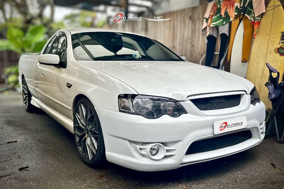 Installed View - Ford Falcon BA-BF XR: FPV GT Pursuit Front Bumper