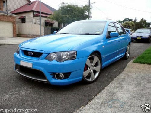Installed View - Ford Falcon BA-BF XR: FPV GT Pursuit Front Bumper