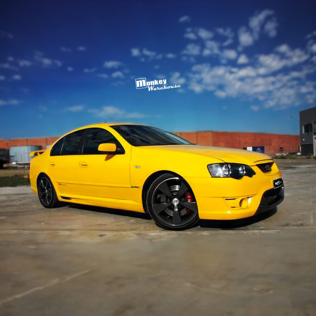 Installed View - Ford Falcon BA-BF XR: FPV Typhoon Style Front Bumper