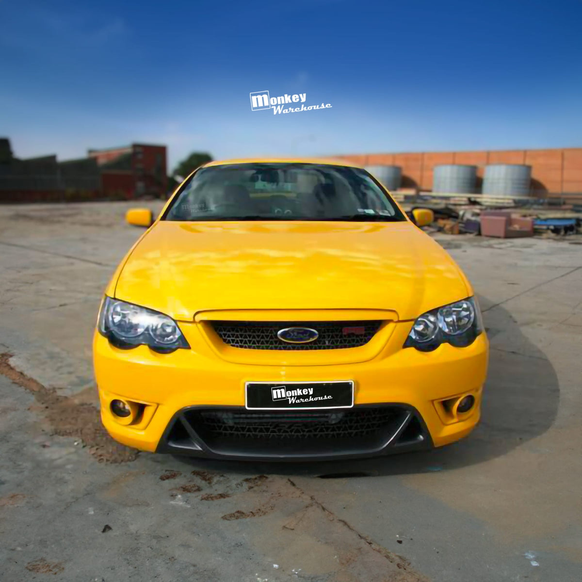 Installed View - Ford Falcon BA-BF XR: FPV Typhoon Style Front Bumper