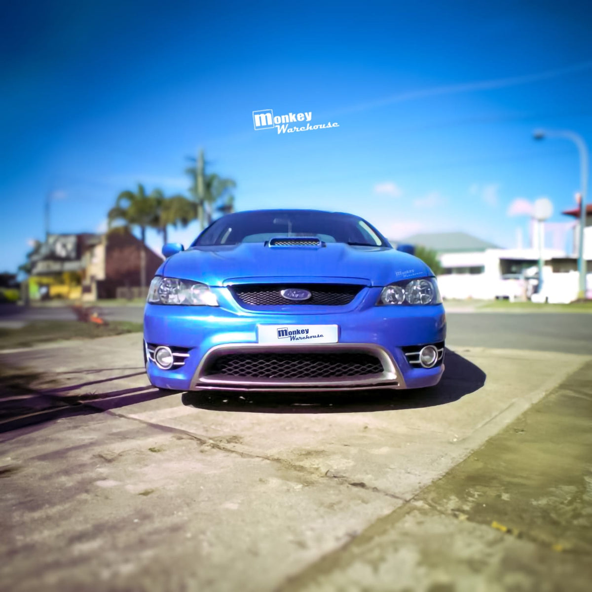Installed View - Ford Falcon BA-BF XT: FPV Pursuit Style Front Bumper