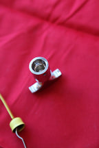 Installed View - Ford Falcon EA EB ED EL EF: Billet Engine Oil Dipstick Handle