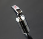 Installed View - Ford Falcon EA EB ED EL EF: Billet Engine Oil Dipstick Handle