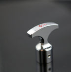 Installed View - Ford Falcon EA EB ED EL EF: Billet Engine Oil Dipstick Handle
