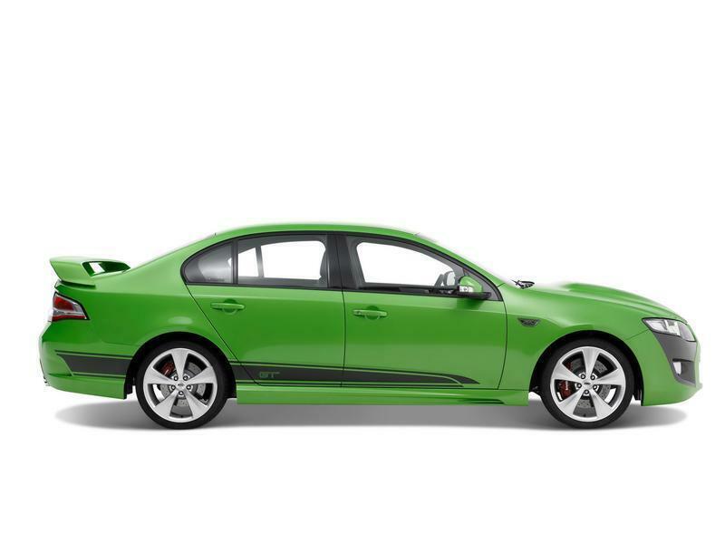 Installed View - Ford Falcon FG FG-X Sedan: FPV GT Style Side Skirts