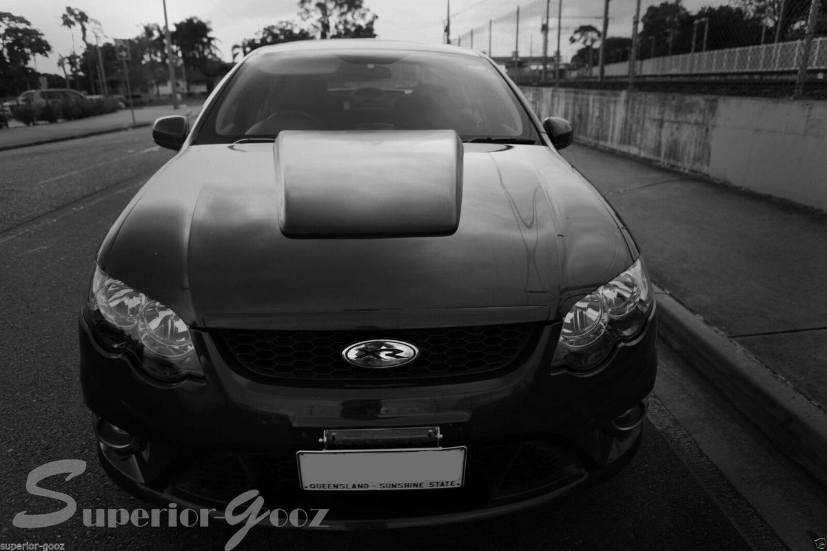 Installed View - Ford Falcon FG & FPV F6/F6E: Add-On Bonnet Scoop