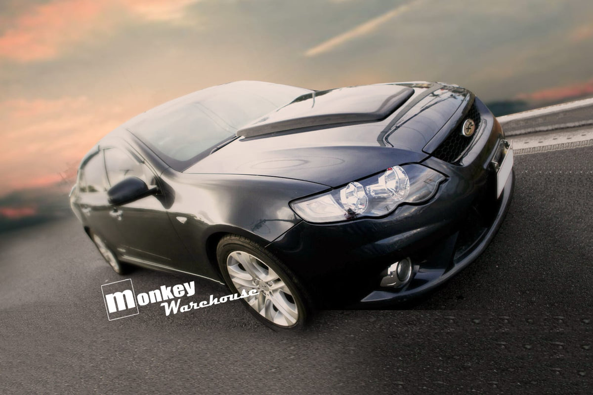 Installed View - Ford Falcon FG & FPV F6/F6E: Add-On Bonnet Scoop
