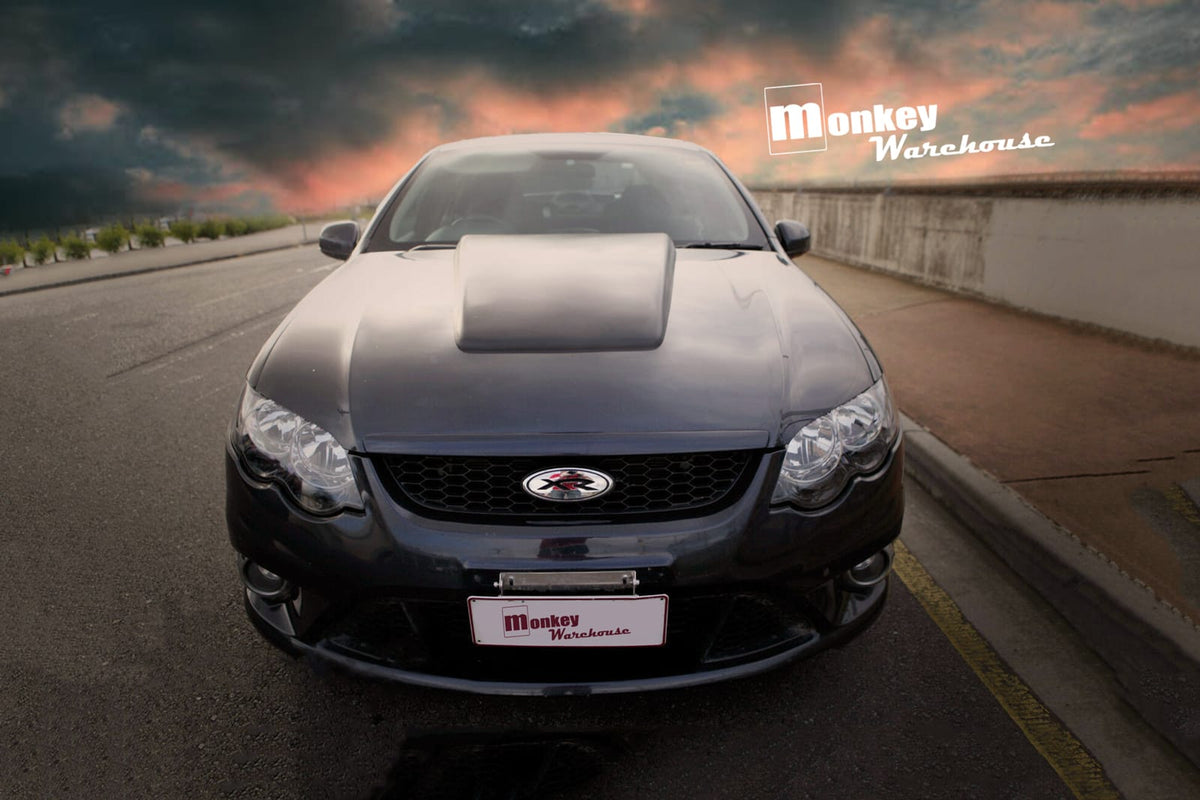 Installed View - Ford Falcon FG & FPV F6/F6E: Add-On Bonnet Scoop