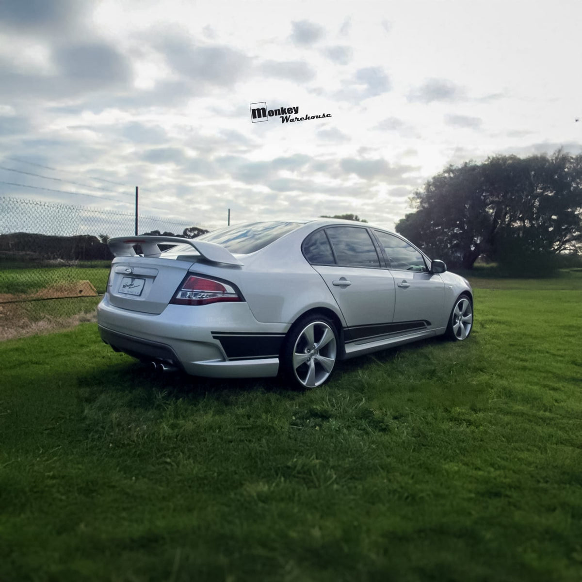 Installed View - Ford Falcon FG Sedan: FPV GT Style Rear Bumper