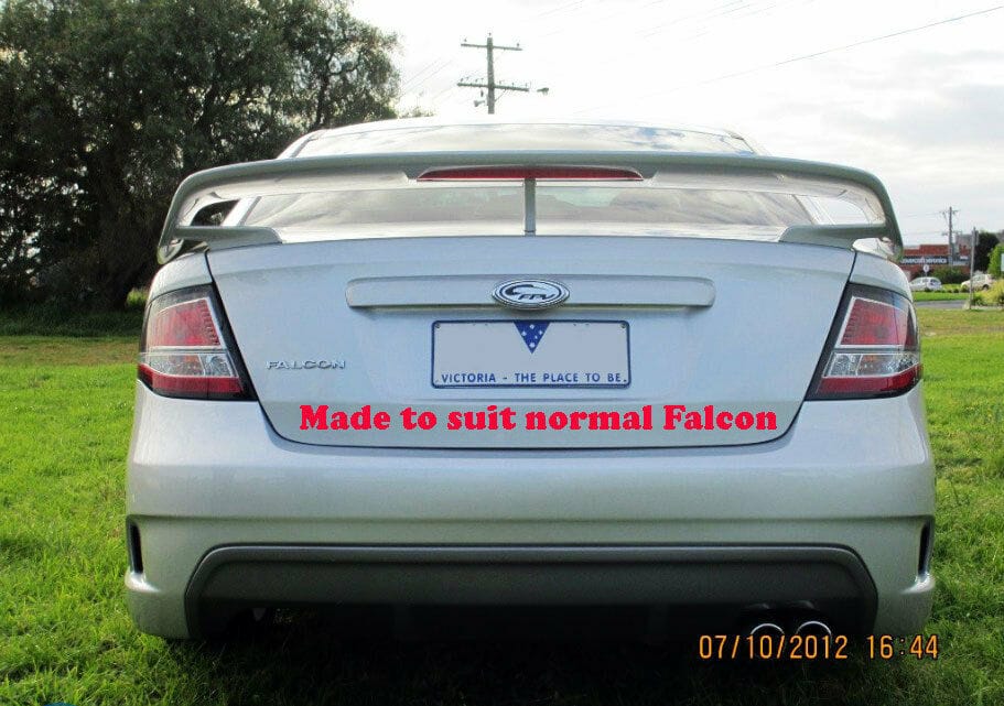 Installed View - Ford Falcon FG Sedan: FPV GT Style Rear Bumper