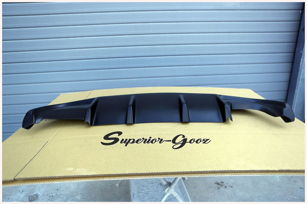 Installed View - Ford Falcon FG Sedan: Rear Bumper Diffuser - Single Exhaust Outlet (XT / XR6 / XR8 / G6)