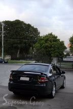 Installed View - Ford Falcon FG Sedan: Rear Window Roof Lip Spoiler (XT / XR6 / G6E / FPV / F6 / GT)