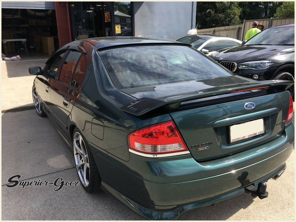 Installed View - Ford Falcon FG Sedan: Rear Window Roof Lip Spoiler (XT / XR6 / G6E / FPV / F6 / GT)