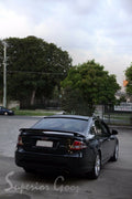 Installed View - Ford Falcon FG Sedan: Rear Window Roof Lip Spoiler (XT / XR6 / G6E / FPV / F6 / GT)