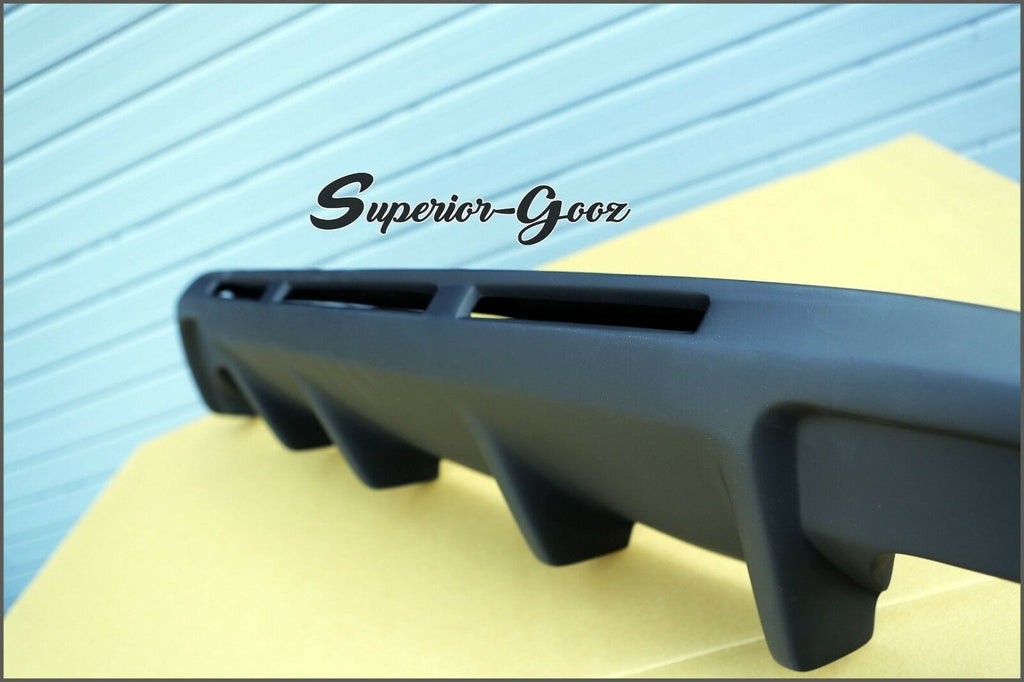 Installed View - Ford Falcon FG Sedan: Shark Fin Rear Bumper Diffuser - Twin Exhaust Outlet (XT / XR6 / XR8 / G6)