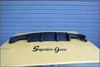 Installed View - Ford Falcon FG Sedan: Shark Fin Rear Bumper Diffuser - Twin Exhaust Outlet (XT / XR6 / XR8 / G6)