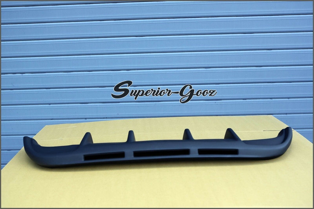 Installed View - Ford Falcon FG Sedan: Shark Fin Rear Bumper Diffuser - Twin Exhaust Outlet (XT / XR6 / XR8 / G6)