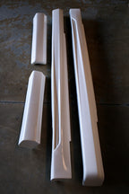 Installed View - Ford Falcon FG Ute: FPV F6 GS Style 4-Piece Side Skirts