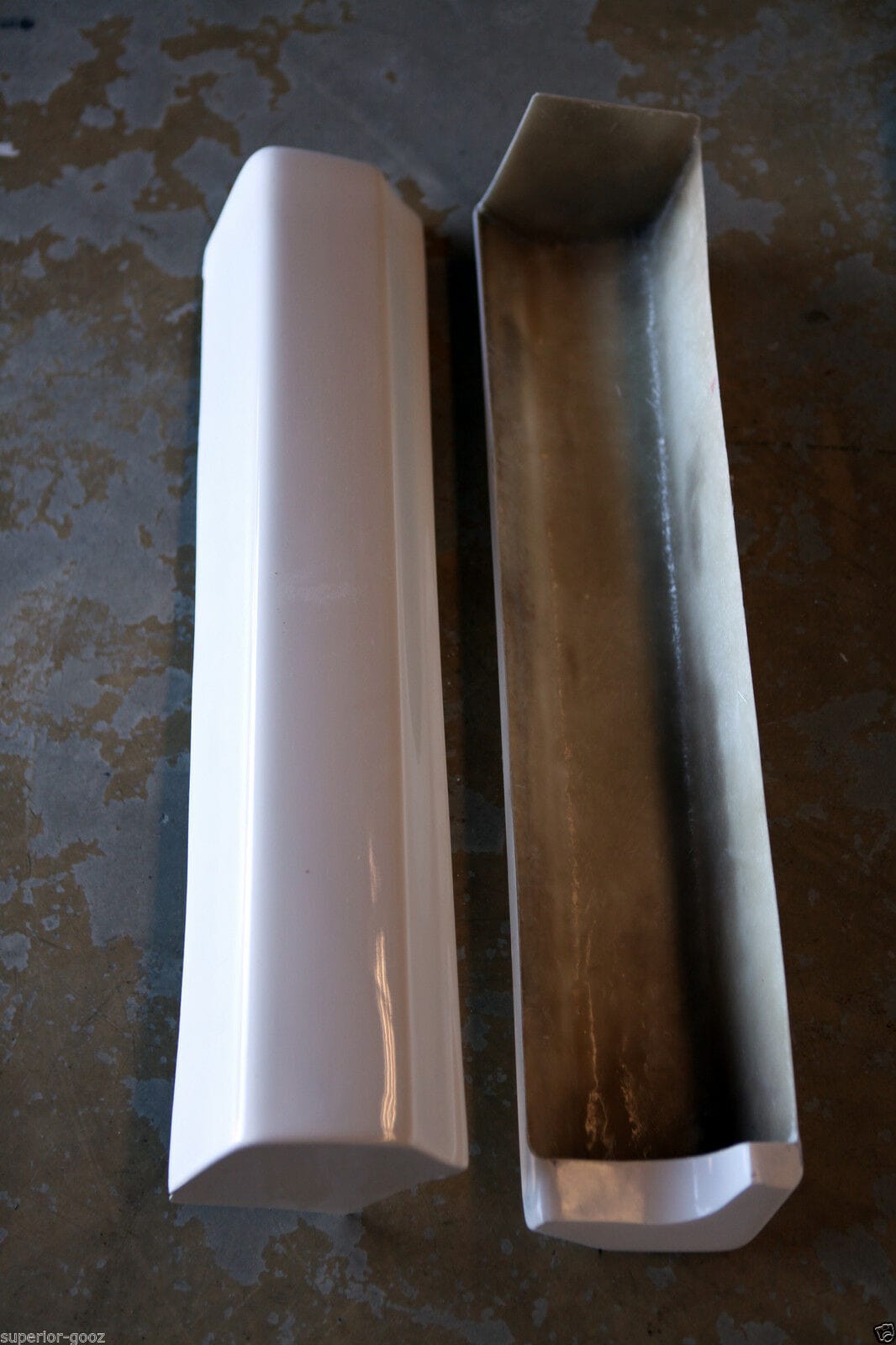 Installed View - Ford Falcon FG Ute: FPV F6 GS Style 4-Piece Side Skirts