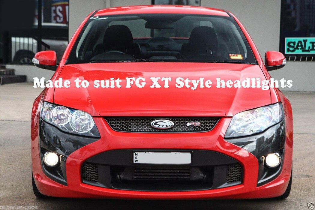 Installed View - Ford Falcon FG XT-G6: FPV F6 Style Front Bumper
